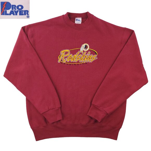 Washington Redskins Vintage Sweatshirt Crewneck Pro Player Embroidered Fleece XL - Picture 1 of 13